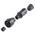 Souriau, UTS 4 Way Cable Mount MIL Spec Circular Connector Receptacle, Pin Contacts,Shell Size 10