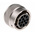 Souriau, UTO 12 Way Cable Mount MIL Spec Circular Connector Plug, Socket Contacts,Shell Size 14