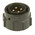 Amphenol Limited, 62GB 4 Way Cable Mount MIL Spec Circular Connector Plug, Pin Contacts,Shell Size 14, Bayonet