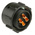 Amphenol Limited, 62GB 4 Way Cable Mount MIL Spec Circular Connector Plug, Socket Contacts,Shell Size 14, Bayonet