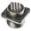 Amphenol Industrial, MS3102A 14 Way Box Mount MIL Spec Circular Connector Receptacle, Pin Contacts,Shell Size 20, Screw