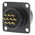 Amphenol MIL Spec Circular Connector, 10 Contacts, Panel Mount, Socket, Female, 62LC Series