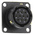 Amphenol MIL Spec Circular Connector, 10 Contacts, Panel Mount, Socket, Female, 62LC Series