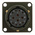 Amphenol, 62GB 12 Way Box Mount MIL Spec Circular Connector Receptacle, Socket Contacts,Shell Size 14, Bayonet
