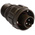 Amphenol, 97B 3 Way Cable Mount MIL Spec Circular Connector Plug, Pin Contacts,Shell Size 10SL, Bayonet Coupling,