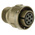 Amphenol, 97B 7 Way Cable Mount MIL Spec Circular Connector Plug, Socket Contacts,Shell Size 16S, Bayonet Coupling,