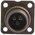 Amphenol, 97B 3 Way Wall Mount MIL Spec Circular Connector Receptacle, Socket Contacts,Shell Size 10SL, Bayonet