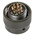 Amphenol, 62GB 8 Way Cable Mount MIL Spec Circular Connector Plug, Pin Contacts,Shell Size 12, Bayonet Coupling,