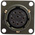Amphenol, 62GB 8 Way Box Mount MIL Spec Circular Connector Receptacle, Socket Contacts,Shell Size 12, Bayonet Coupling,