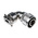 ITT Cannon, CA-COM Right Angle 6 Way Cable Mount MIL Spec Circular Connector Plug, Pin Contacts,Shell Size 14S, Bayonet