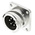 ITT Cannon, CA-COM 6 Way Box Mount MIL Spec Circular Connector Receptacle, Pin Contacts,Shell Size 14S, Bayonet Coupling