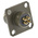 Amphenol Socapex, 451 4 Way Panel Mount MIL Spec Circular Connector Receptacle, Socket Contacts,Shell Size 8, Bayonet
