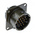 Souriau, 851 19 Way Panel Mount MIL Spec Circular Connector Receptacle, Pin Contacts,Shell Size 14, Bayonet Coupling,