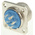 Jaeger 6 Way Panel Mount MIL Spec Circular Connector Receptacle, Pin Contacts, MIL-DTL-5015