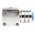 Jaeger 3 Way Cable Mount MIL Spec Circular Connector Plug, Socket Contacts, MIL-DTL-5015