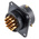 Amphenol MIL Spec Circular Connector, 19 Contacts, Panel Mount, Socket, Male, 62LC Series