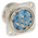 Jaeger 12 Way Panel Mount MIL Spec Circular Connector Receptacle, Socket Contacts, MIL-DTL-5015