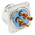 Jaeger 4 Way Panel Mount MIL Spec Circular Connector Receptacle, Socket Contacts, MIL-DTL-5015