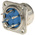 Jaeger 8 Way Panel Mount MIL Spec Circular Connector Receptacle, Socket Contacts, MIL-DTL-5015