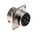 Souriau, UTO 12 Way Wall Mount MIL Spec Circular Connector Receptacle, Socket Contacts,Shell Size 14, Bayonet Coupling