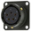 Amphenol, 62GB 5 Way Box Mount MIL Spec Circular Connector Receptacle, Socket Contacts,Shell Size 14, Bayonet Coupling,
