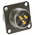Amphenol Limited, 62GB 3 Way Flange Mount MIL Spec Circular Connector Receptacle, Pin Contacts,Shell Size 12, Bayonet