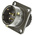 Amphenol Limited, 62GB 3 Way Flange Mount MIL Spec Circular Connector Receptacle, Pin Contacts,Shell Size 12, Bayonet