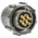 Amphenol Limited, 62GB 7 Way Cable Mount MIL Spec Circular Connector Plug, Socket Contacts,Shell Size 10, Bayonet