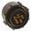 Amphenol Limited, 62GB 5 Way Cable Mount MIL Spec Circular Connector Plug, Socket Contacts,Shell Size 14, Bayonet