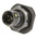 Amphenol Limited, 62GB 3 Way Panel Mount MIL Spec Circular Connector Receptacle, Pin Contacts,Shell Size 8, Bayonet