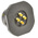 Amphenol Limited, 62GB 4 Way Panel Mount MIL Spec Circular Connector Receptacle, Pin Contacts,Shell Size 14, Bayonet