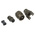 Amphenol, PT 4 Way Cable Mount MIL Spec Circular Connector Plug, Socket Contacts,Shell Size 8, Bayonet, MIL-DTL-26482