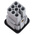 Epic Contact Panel Kit, 7 Way, 10A, Male, H-D, 250 V