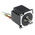 RS PRO Hybrid Stepper Motor, 2.3 V, 1.8°, 85.85 x 85.85mm Frame, 12.7mm Shaft