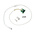 Optris CATCT3MHSFK Thermometer USB Infrared Temperature Sensor, 3m Cable, +50°C to +1800°C
