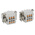 Phoenix Contact Connector Set, 6 Way, 16A, Female, Male, HC, 500 V