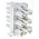 Wieland GST18 Series Distribution Block, 3-Pole, Female, 5-Way, 16A, IP40
