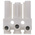 Wieland ST18 Series Connector, 3-Pole, Male, Cable Mount, 16A, IP20