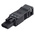 Wago 890 Series WINSTA MINI Socket, 3-Pole, Female, 3-Way, Cable Mount, 16A, IP40