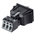 Wago 890 Series WINSTA MINI Snap In Socket, 3-Pole, Female, 3-Way, Flange Mount, Snap In Mount, 16A