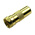 RS PRO Straight Coaxial Adapter Type F Plug to TV RF Aerial Plug