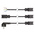 LED2WORK 240100 Series Wieland Connecting Cable GST18i3, L, N, PE-Pole, Female, Cable Mount, 16A