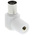 Decelect Forgos Right Angle Aerial Connector Socket, Cable Mount
