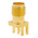 RS PRO, jack Edge Mount SMA Connector, 50Ω, Solder Termination, Straight Body