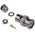 RS PRO, Plug Cable Mount BNC Connector, 50Ω, Clamp Termination, Straight Body