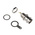 RS PRO, jack Panel Mount BNC Connector, 50Ω, Solder Termination, Straight Body