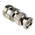 Straight 50Ω RF Adapter BNC Plug to Type N Socket