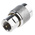 RS PRO Straight 50Ω RF Adapter FME Plug to TNC Plug 900MHz