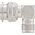 Rosenberger Right Angle 50Ω RF Adapter TNC Plug to TNC Socket 10GHz