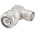 Rosenberger Right Angle 50Ω RF Adapter TNC Plug to TNC Socket 10GHz